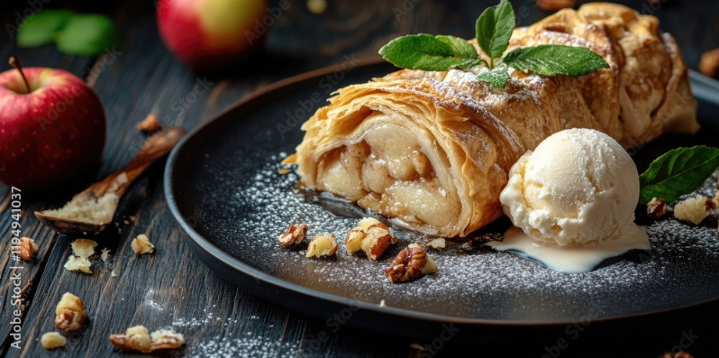 pic of applestrudel